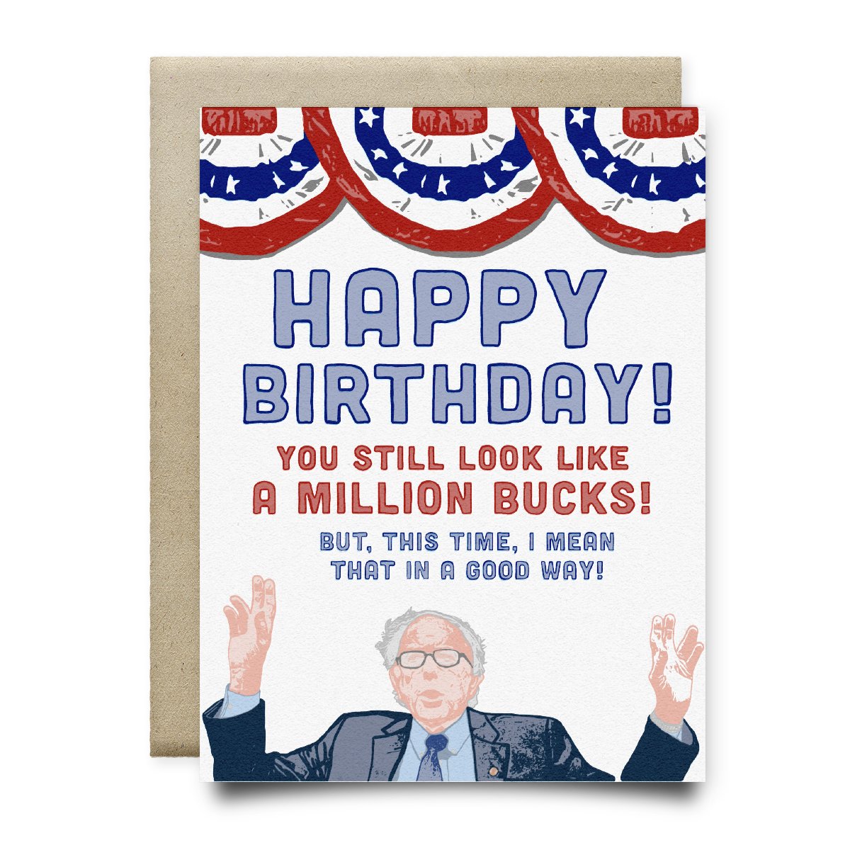 bernie sanders mtg card Bernie Sanders Birthday Card