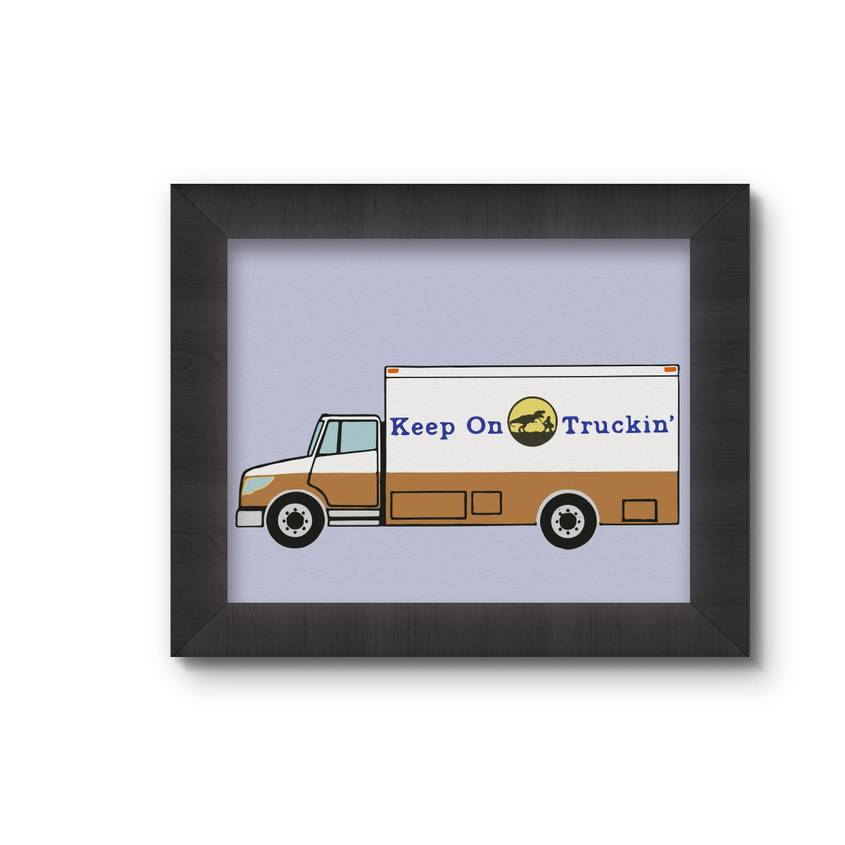StephenKenny 活版印刷 ポスター TRUCK FURNITURE Keep On Truckin Art Print – Anvil Cards