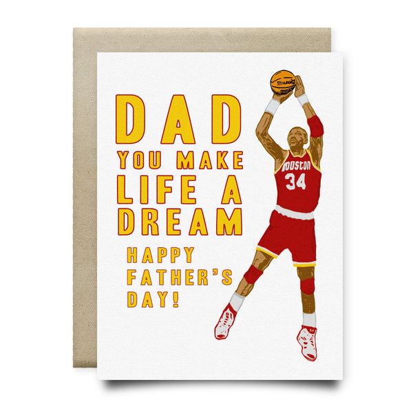 Dad You Make Life a Dream - Hakeem Father's Day Card