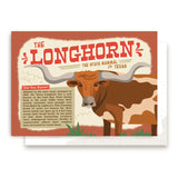 Longhorn Postcard