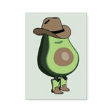Avocado Cowboy Print