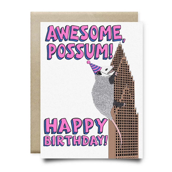 Awesome Possum - Happy Birthday