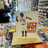 Jose Let's Go Birthday Card