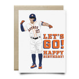Jose Let's Go Birthday Card