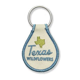 Texas Wildflowers Patch Keychain