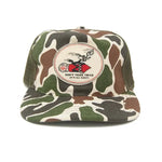 Don't Think Twice Camo Strapback Hat