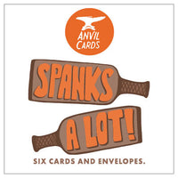 Spanks A Lot Thank You Card Bundle