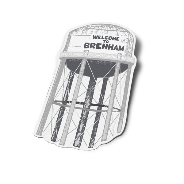 Brenham Water Tower Sticker
