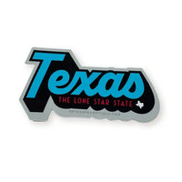 Texas Script Sticker