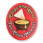 Chips and Queso Fan Club Sticker