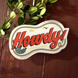 Howdy Lasso Sticker