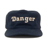 Danger Snapback Hat Navy