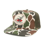 Don't Think Twice Camo Strapback Hat