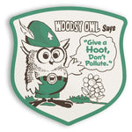 Woodsy Owl Sticker