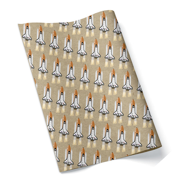 Space Shuttle NASA Wrapping Paper