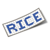 Rice Houston Blue Tiles Sticker