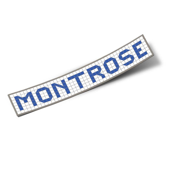 Montrose Houston Blue Tiles Sticker