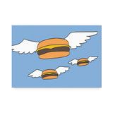Flying Burger Portrait