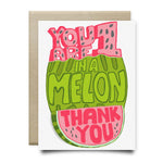 One in a Melon Thank You Card