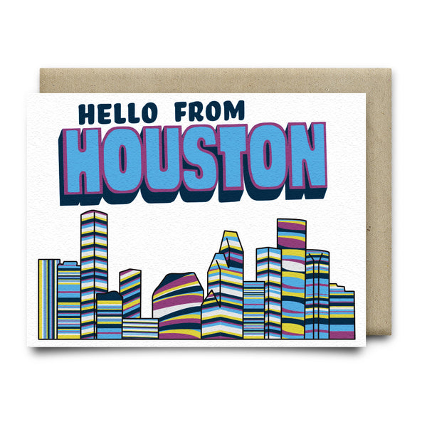 Hello From Houston | Multi-Color