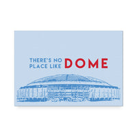 No Place Like Dome Art Print Blue