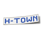H-Town Blue Tiles Sticker