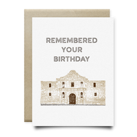 Alamo Remembered Your Birthday Bundle