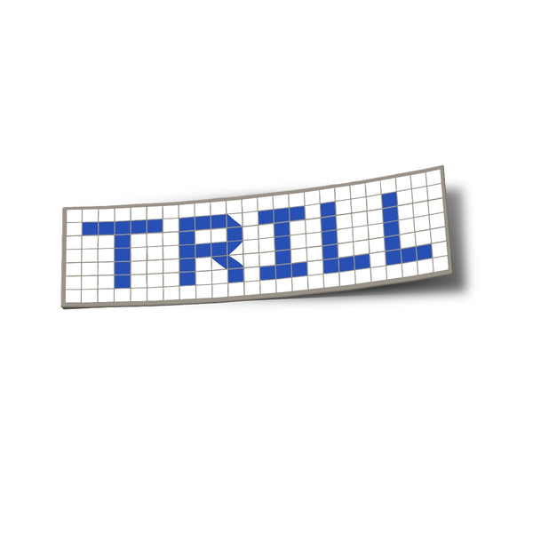 Trill Blue Tiles Sticker