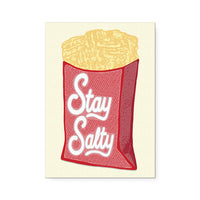 Stay Salty Waffle Print