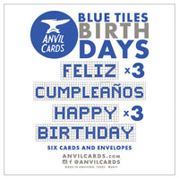 Houston Blue Tiles Birthdays Bundle