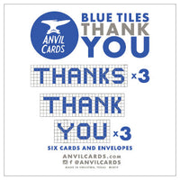 Houston Blue Tiles Thank You Bundle