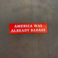 America Was Already Badass Magnet | Small