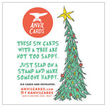 Leaning Tree Christmas Card Bundle