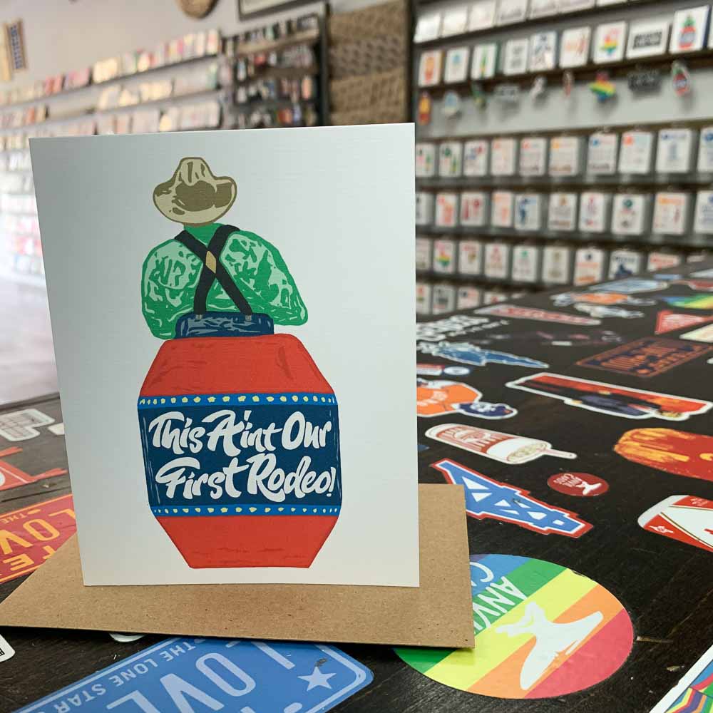 Anvil Cards - Not Our First Rodeo Greeting Card
