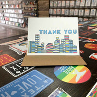 Houston Thank You Card | Multi-Color