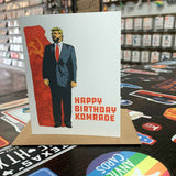 Happy Birthday Komrade Card