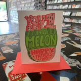 One in a Melon Father's Day Card