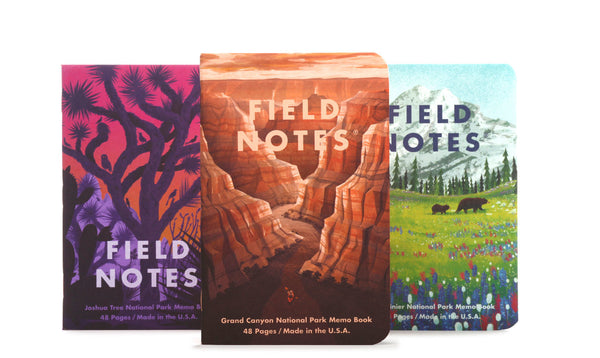 Field Notes National Parks Series B