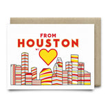 From Houston with Love | Rockets Red and Yellow - Cards