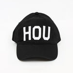 Black HOU Hat
