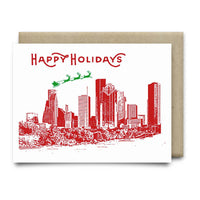 Happy Holidays in Houston Christmas Card