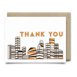 Houston Thank You Card |Astros Orange and Blue - Cards
