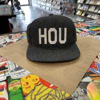 Gray Wool HOU Hat