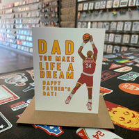 Dad You Make Life a Dream - Hakeem Father's Day Card