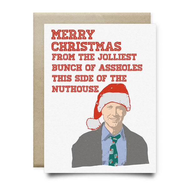 Jolliest Bunch of Assholes Christmas Card