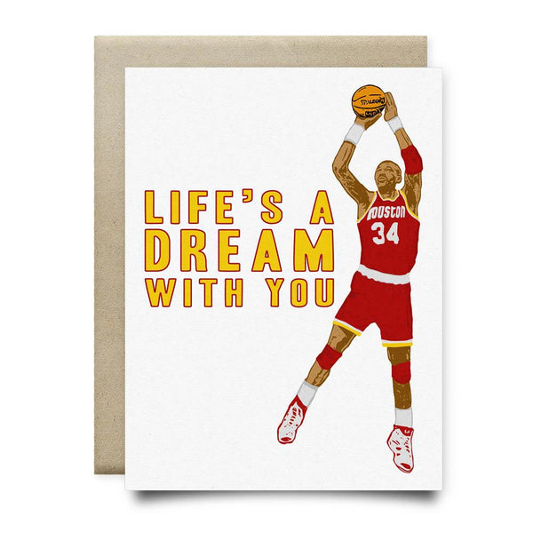Lifes a Dream With You Greeting Card - Cards