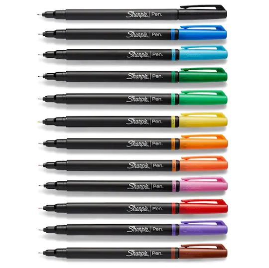 Sharpie Art Pen Anvil Cards