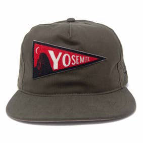 Yosemite Night Pennant Hat