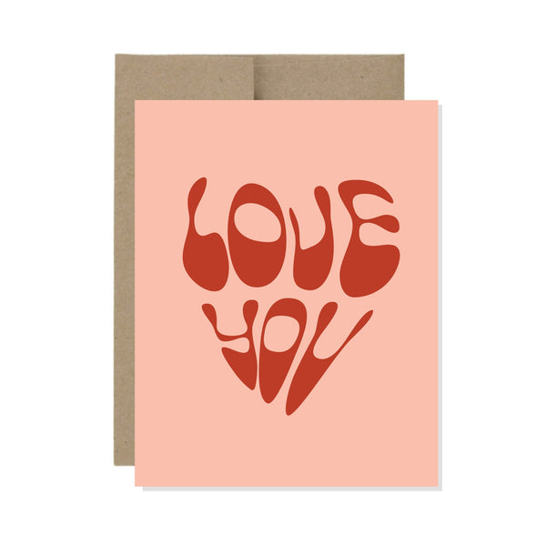 Trippy Love Card